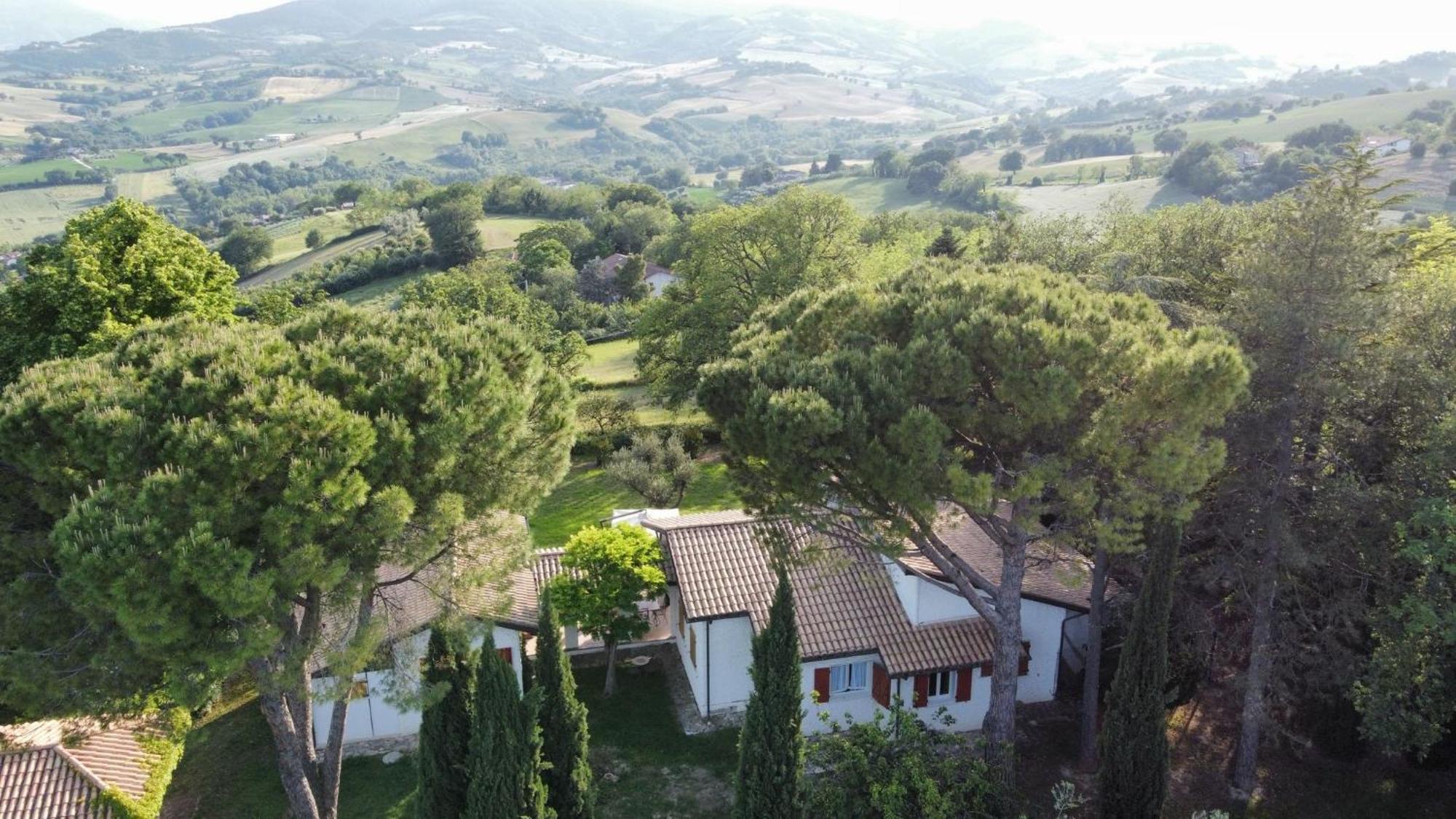 La Villa Del Nonno Montefelcino Dış mekan fotoğraf